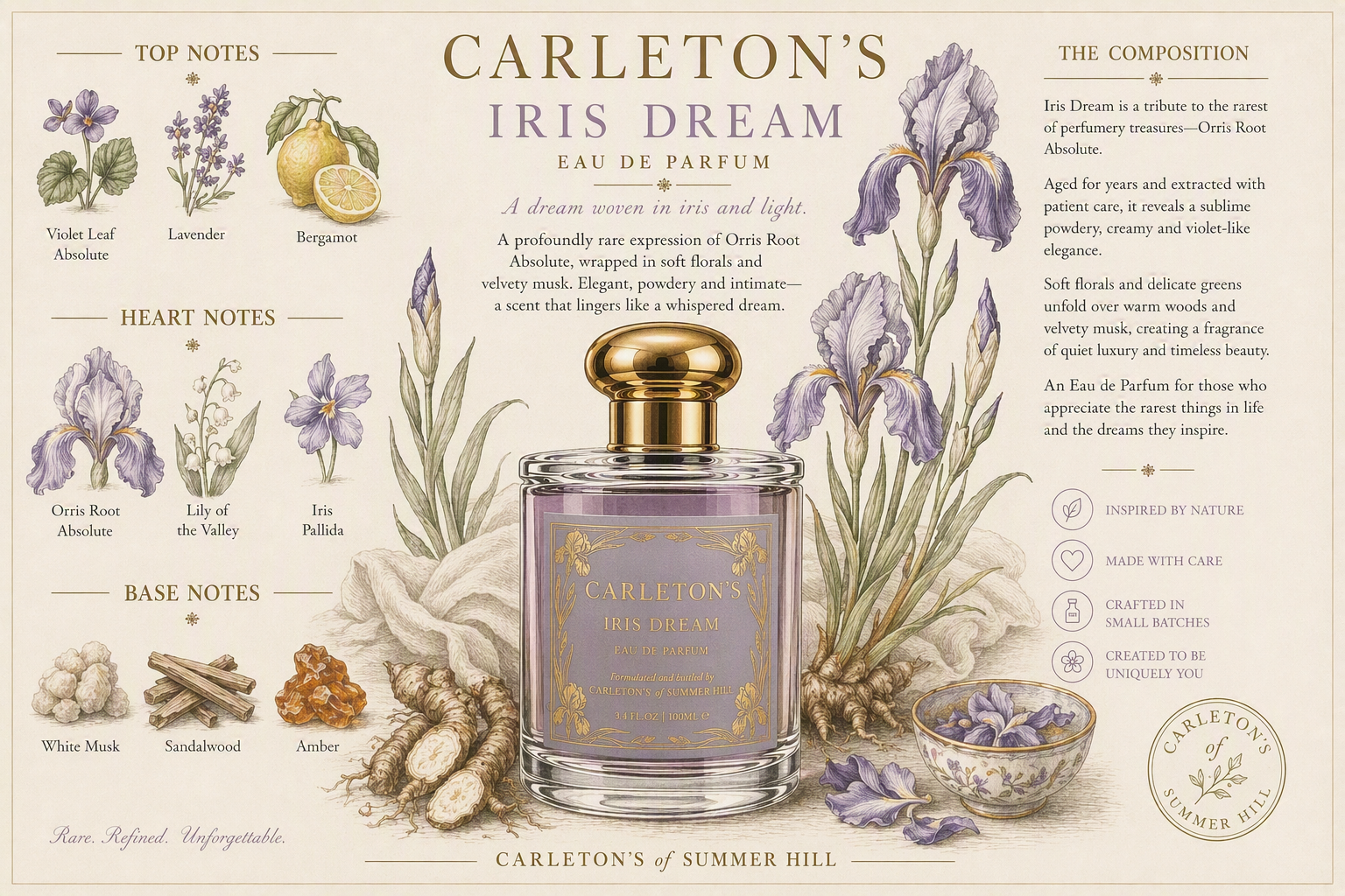 Iris Dream, 100ml | 3.4oz