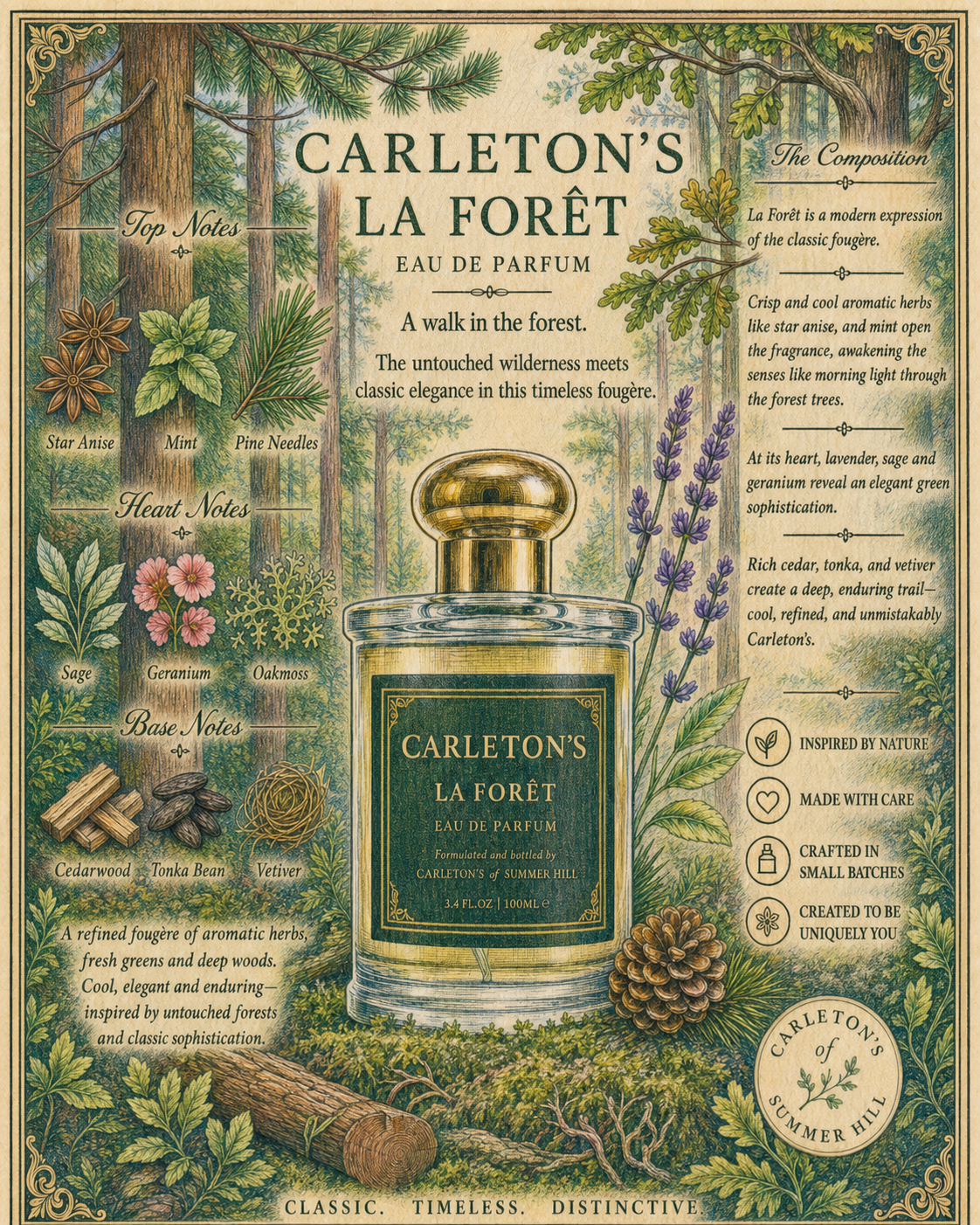 La Foret, 100ml | 3.4oz